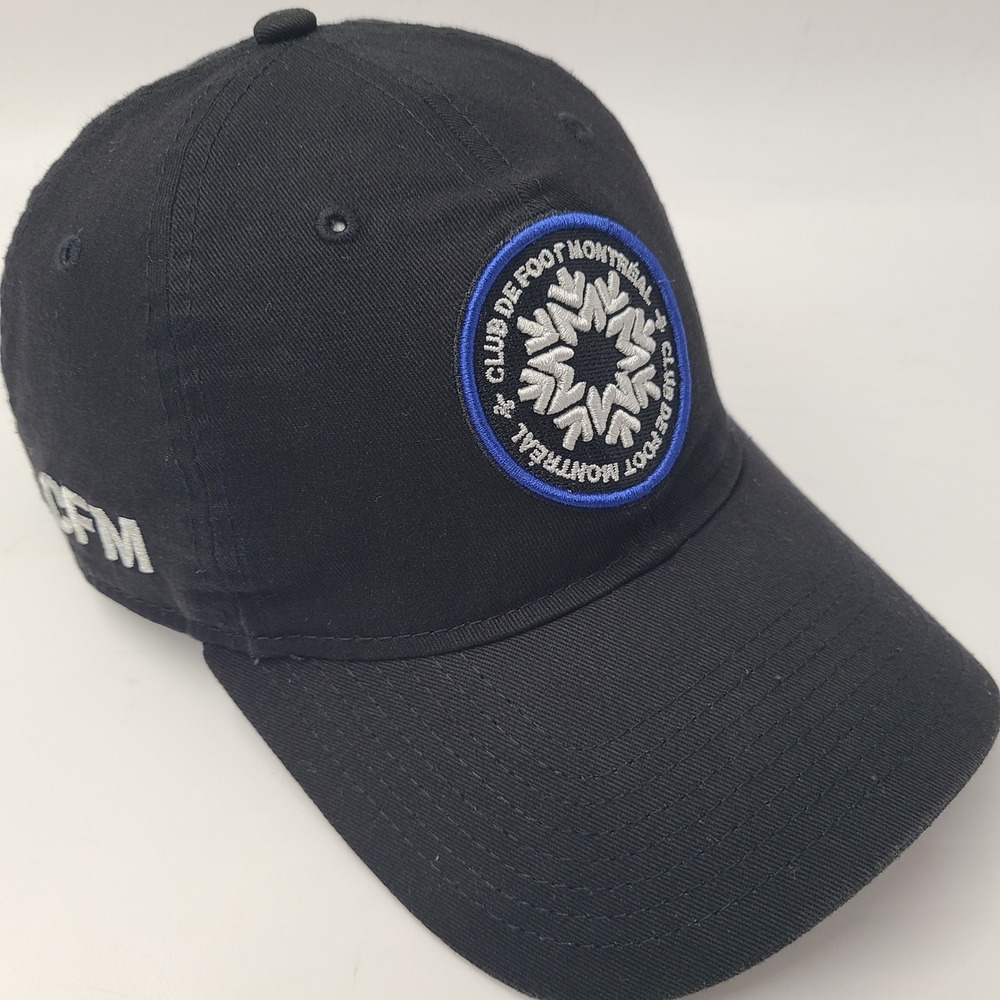 CF Montreal Hat Strapback (Fits Small) New Era 9Twenty Black MLS Soccer Club Men